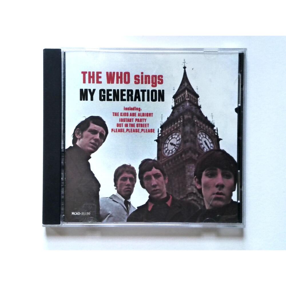 The Who - The Who Sings My Generation CD 1966 MCA Classic Rock Pink Disc Rare